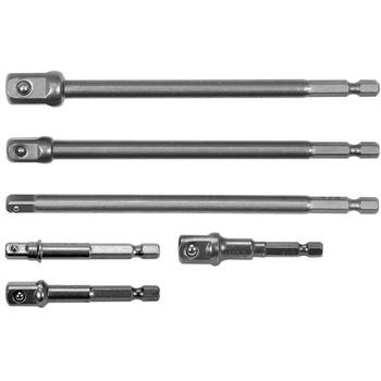 Set 6 adaptoare Yato YT-04629, HEX, Crom Vanadiu Set 6 adaptoare Yato YT-04629, HEX, Crom Vanadiu