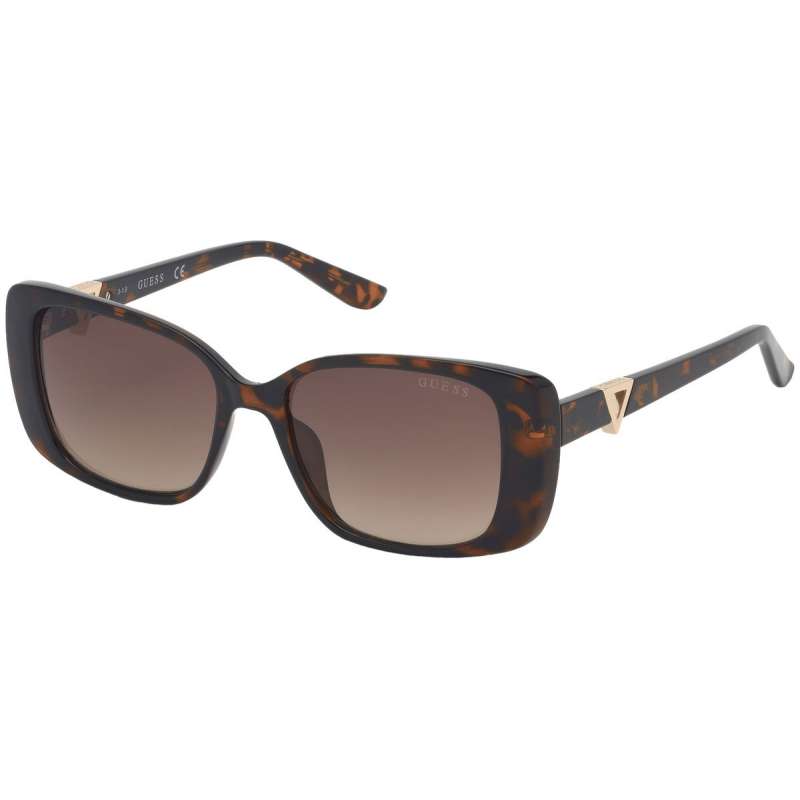 Ochelari de soare Guess, GU7631 52F, Havana