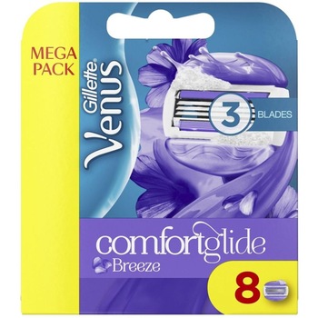 Rezerve aparat de ras Gillette Venus Breeze Comfortglide, 8 buc Rezerve aparat de ras Gillette Venus Breeze Comfortglide, 8 buc