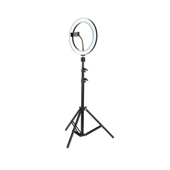 Lampa Circulara Ring Light 30cm/12inch LED - Suport telefon, Reglaj Intensitate, Trepied 210cm Inclus Lampa Circulara Ring Light 30cm/12inch LED - Suport telefon, Reglaj Intensitate, Trepied 210cm Inclus