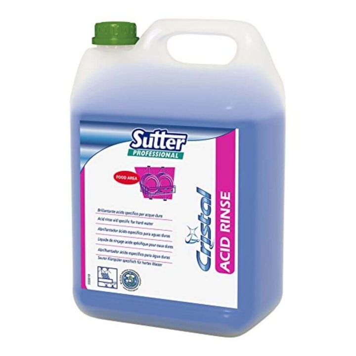 Detergent Clatire pentru Masina de Vase Sutter Acid Rinse, 5 L