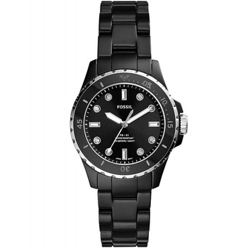 Ceas dama Fossil CE1108 Quartz Negru Ceas dama Fossil CE1108 Quartz Negru