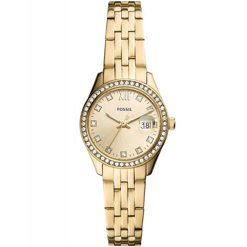 Ceas dama Fossil ES5037 Quartz Auriu