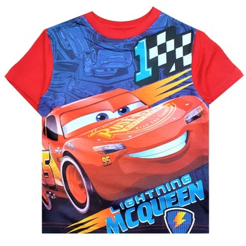 Tricou Cars Lightning McQueen, Rosu Tricou Cars Lightning McQueen, Rosu