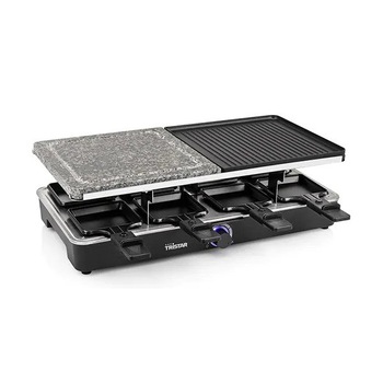 Gratar electric TRISTAR Raclette RA-2723, 1400W, Negru-Gri Gratar electric TRISTAR Raclette RA-2723, 1400W, Negru-Gri