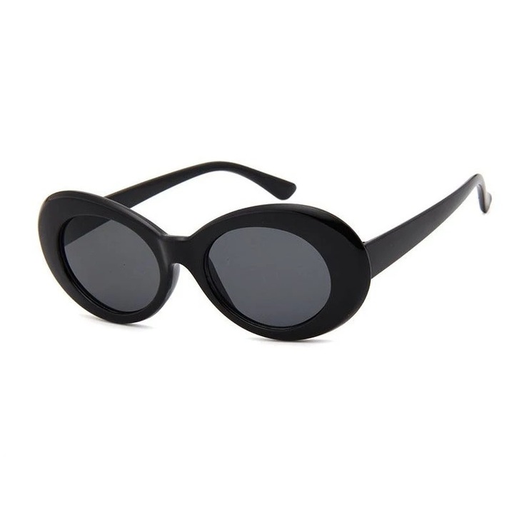 Ochelari de soare Unisex Nevermore® Retro Clout Goggles Oval Negru