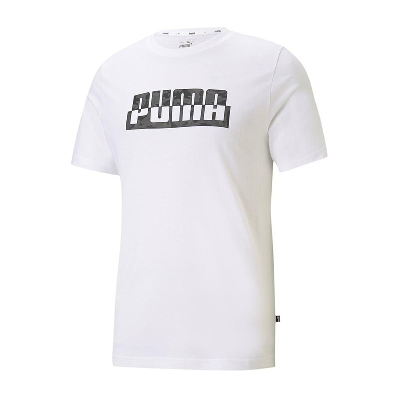Tricou Puma Camo Graphic 588497-02, Barbati, Alb