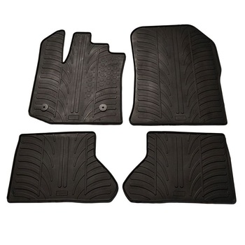 Set covorase Gledring Slovenia, cauciuc, pentru Dacia Dokker 2013-, negru, 4 buc Set covorase Gledring Slovenia, cauciuc, pentru Dacia Dokker 2013-, negru, 4 buc