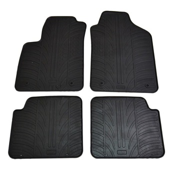 Set covorase Gledring Slovenia, cauciuc, pentru Fiat 500 2013-, negru, 4 buc Set covorase Gledring Slovenia, cauciuc, pentru Fiat 500 2013-, negru, 4 buc
