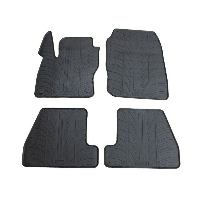 Set covorase Gledring Slovenia, cauciuc, pentru Ford Focus 3 2011-01.2015 (3/5 usi) Combi, negru, 4 buc