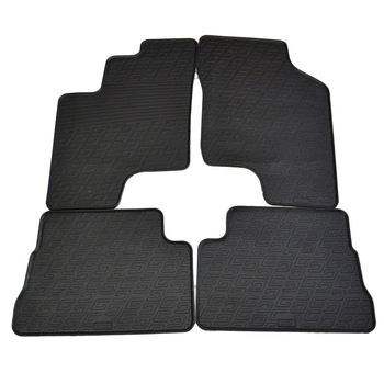 Set covorase Gledring Slovenia, cauciuc, pentru Hyundai Getz 2002-2011, negru, 4 buc Set covorase Gledring Slovenia, cauciuc, pentru Hyundai Getz 2002-2011, negru, 4 buc