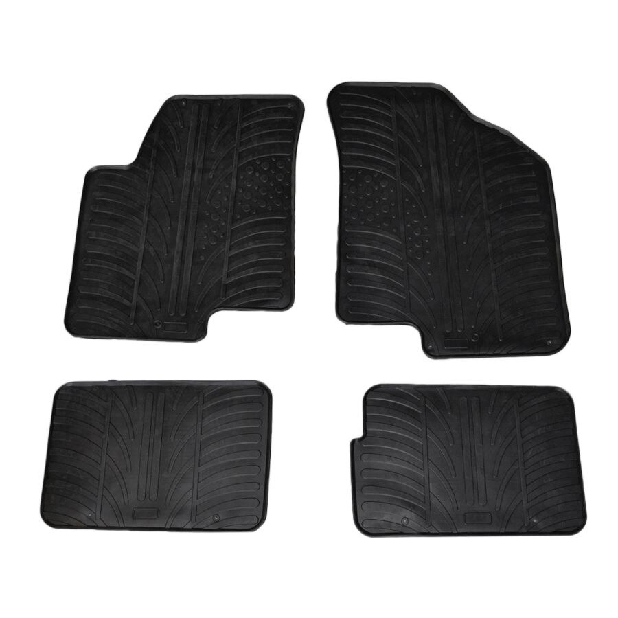 Set covorase Gledring Slovenia, cauciuc, pentru Kia Soul 2009-2014, negru, 4 buc