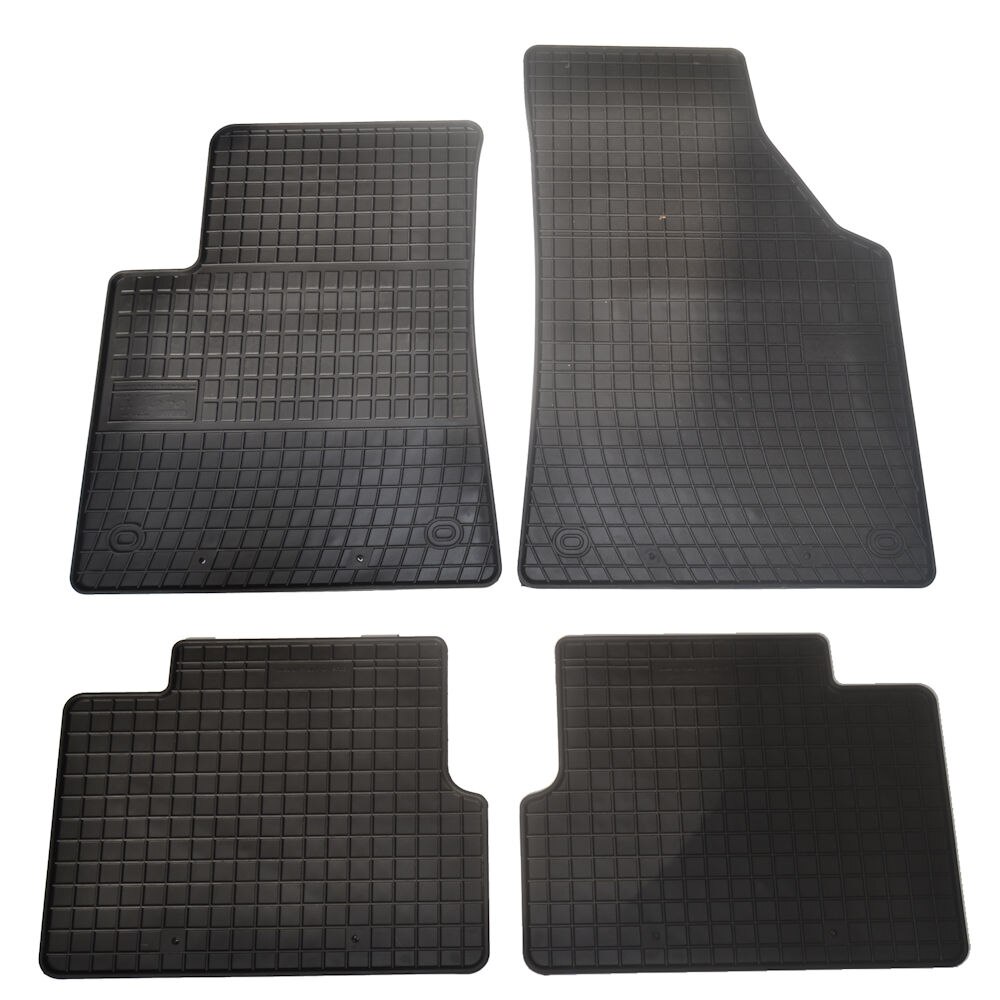 Set covorase AutoLux, cauciuc, pentru Jeep Cherokee KL 2014-, negru, 4 buc