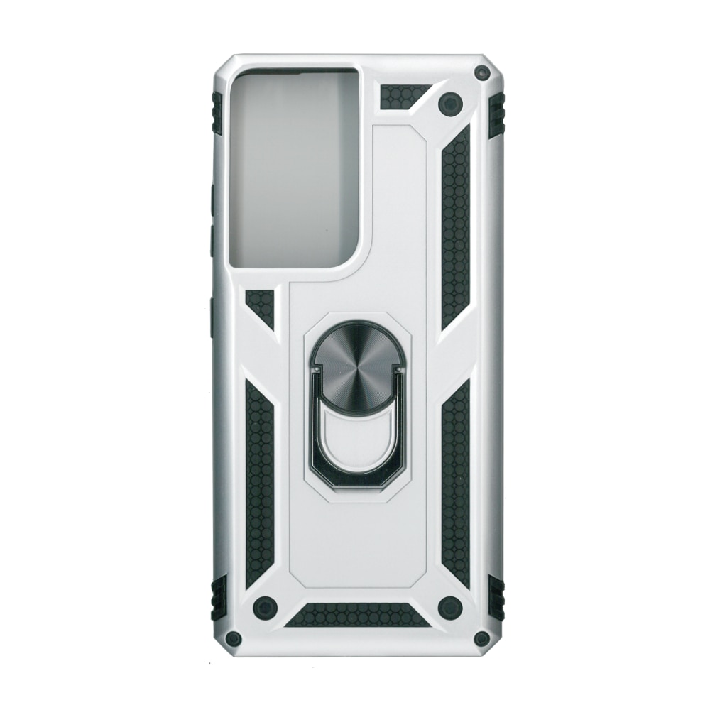 Husa protectie spate anti-shock iring, silver, pentru Samsung Galaxy S21 Ultra