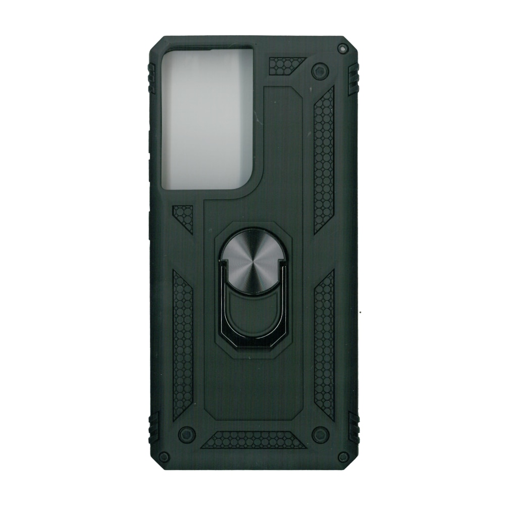Husa protectie spate anti-shock iring, negru, pentru Samsung Galaxy S21 Ultra