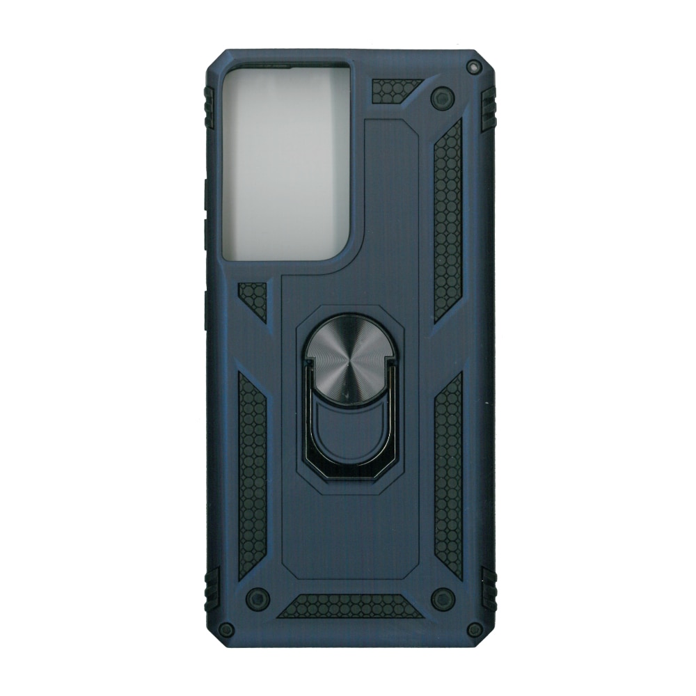 Husa protectie spate anti-shock iring, albastru, pentru Samsung Galaxy S21 Ultra