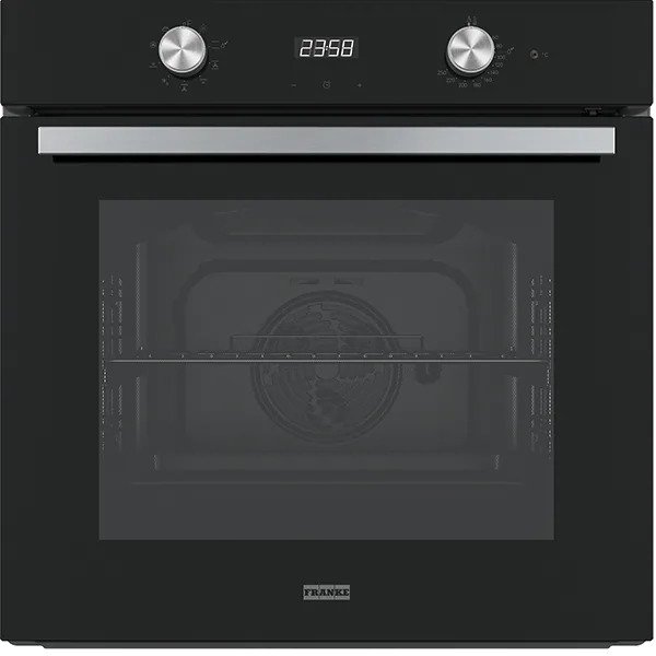 Cuptor incorporabil FRANKE Smart FSM 86 H BK, Electric, Autocuratare Abur, 71 l, Clasa A, Negru