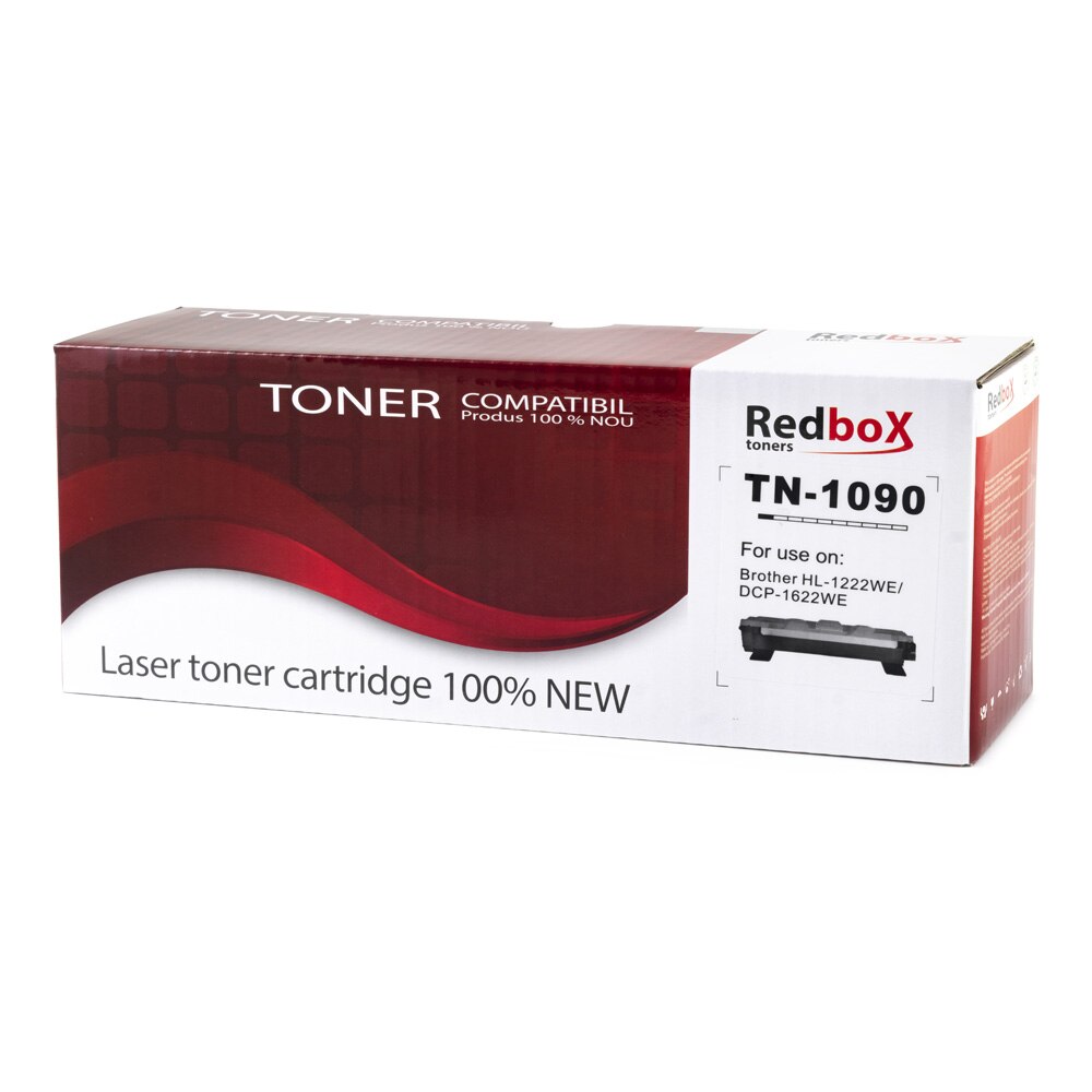 Cartus toner Redbox compatibil cu TN1090, 1500 pagini, Negru
