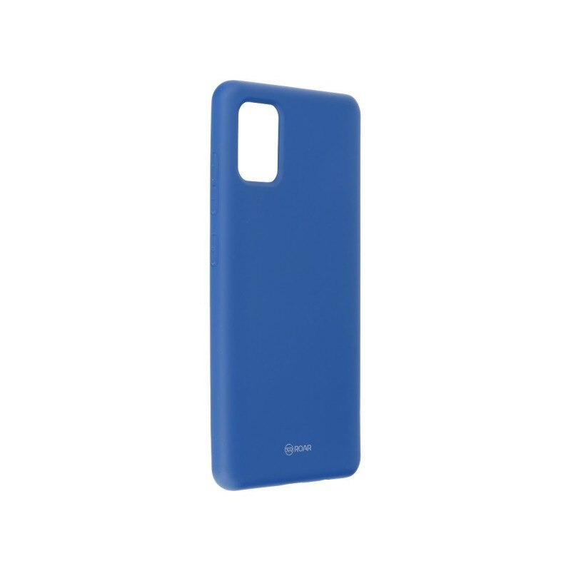 Husa Spate Silicon Roar Jelly Compatibila Cu Samsung A02s, Navy Albastru