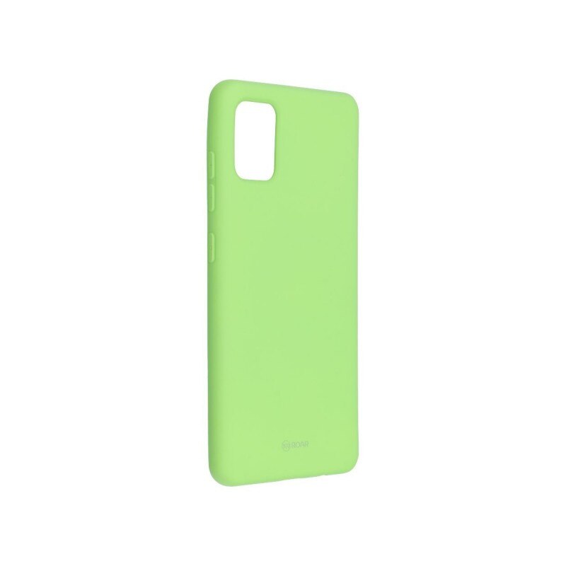 Husa Spate Silicon Roar Jelly Compatibila Cu Samsung A02s, Verde Lime