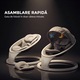 Leagan Electric EvoSmart™ SW, Multifunctional Pentru Bebelusi cu Acoperis Rabatabil Si Plasa Protectie Tantari, Conexiune Bluetooth, 5 Trepte Balansoar, Telecomanda, Jucarii si Melodii, Functie EasyTouch