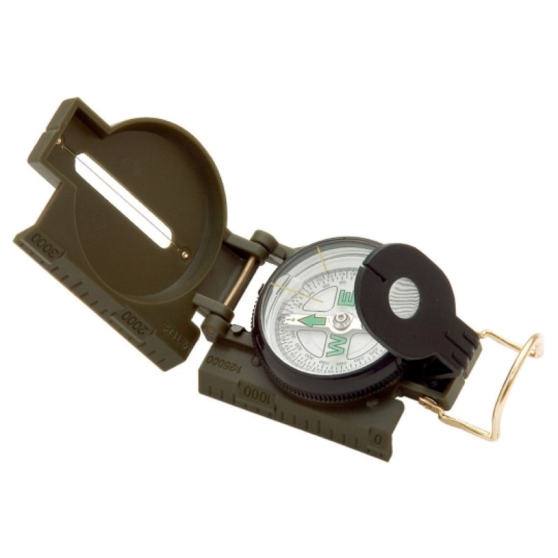 Busola metalica Military Joker, de precizie, verde