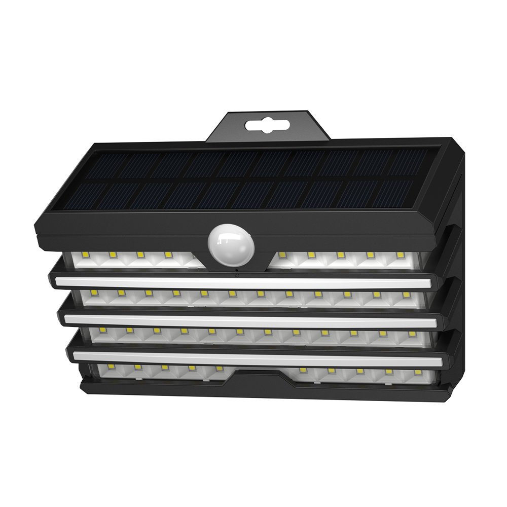 Lampa solara led cu senzor de miscare x 2 Baseus black