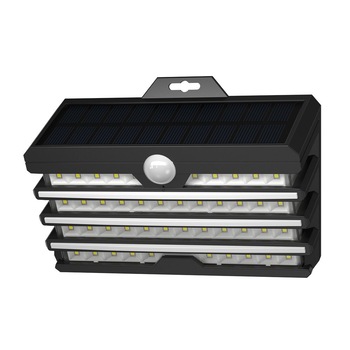 Lampa solara led cu senzor de miscare x 2 Baseus black Lampa solara led cu senzor de miscare x 2 Baseus black
