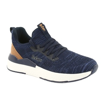 Pantofi pentru barbati pentru sport Pantofi sport barbati Lee Cooper Navy, BM110099, multicolor Pantofi pentru barbati pentru sport Pantofi sport barbati Lee Cooper Navy, BM110099, multicolor