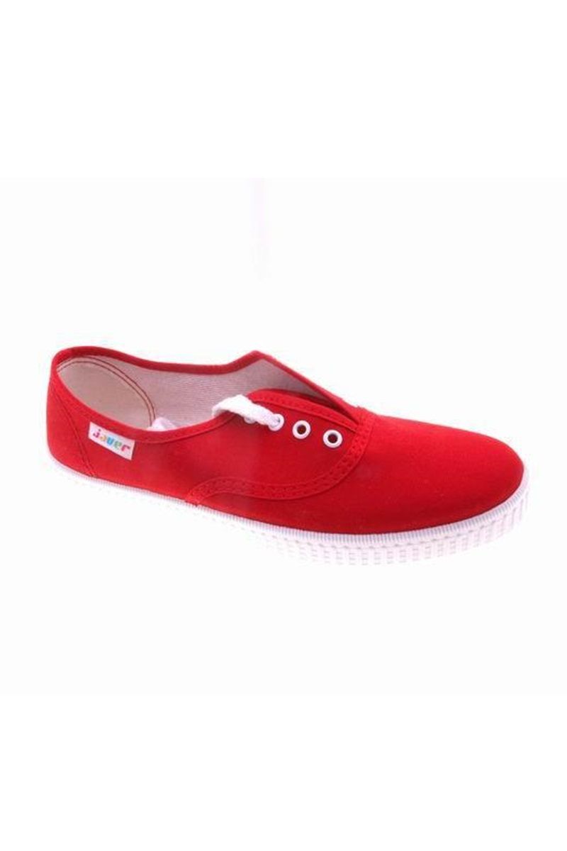 Tenisi Vulcanizati cu sireturi Unisex Rodriguez, Rosu