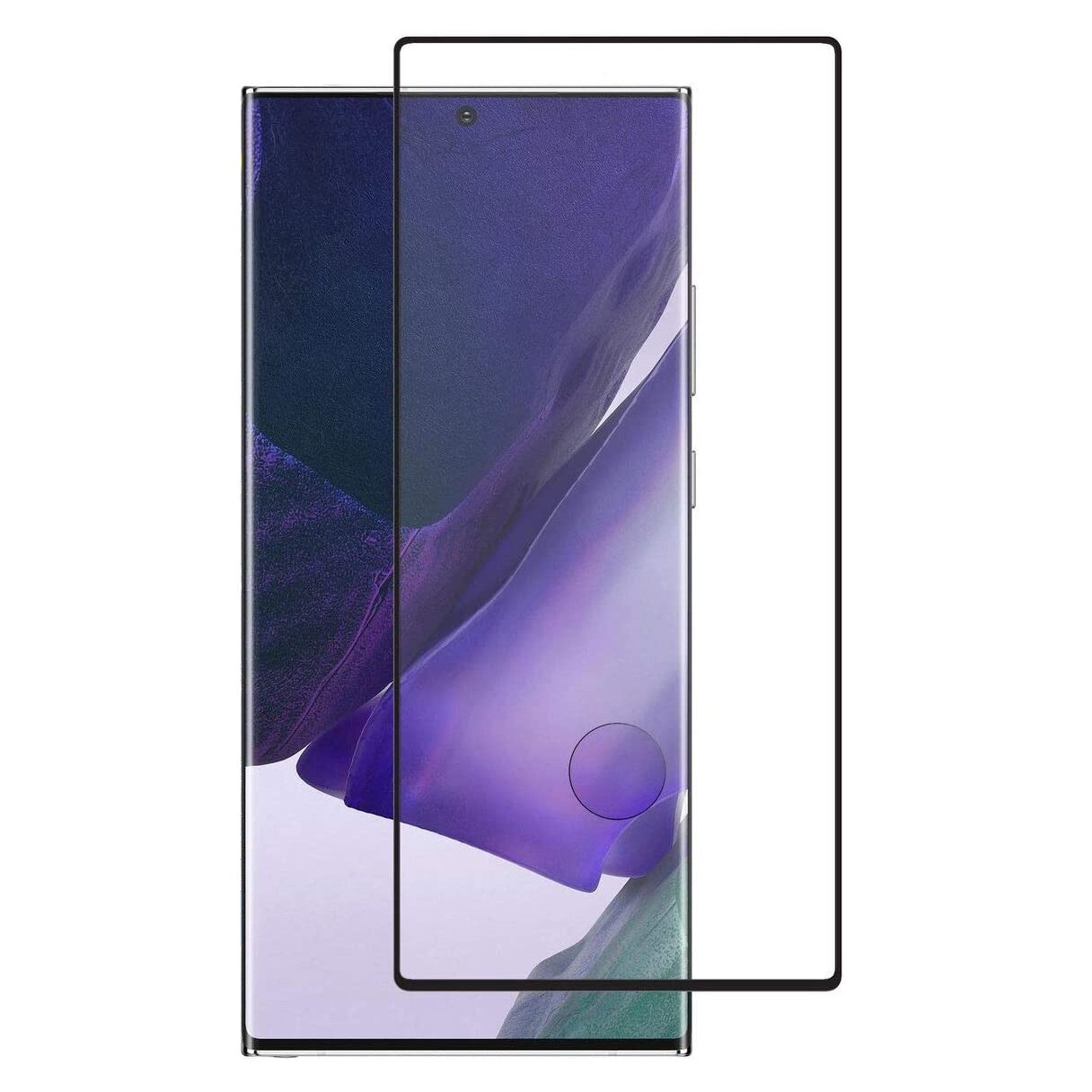 Folie sticla pentru Samsung Galaxy Note 20 ULTRA, Full glue, protectie ecran tempered glass fata, 3D, acopera tot ecranul