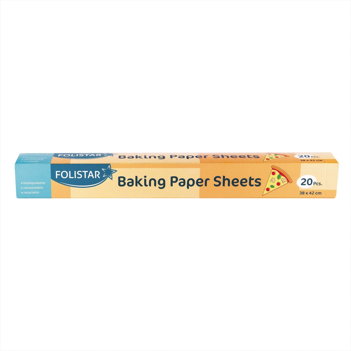 Hartie pentru copt Folistar, 20 buc, 38x42 cm