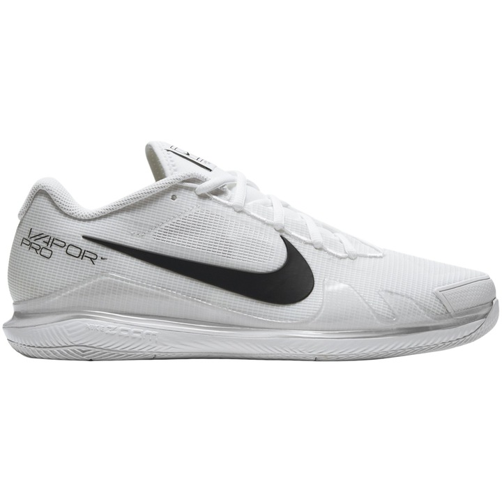 Pantofi sport Nike Air Zoom Vapor Pro Hc pentru tenis, Alb/Negru, 41