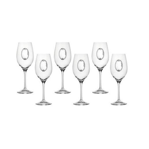 Set 6 pahare sticla de vin, Invino, DG033, RCR Italia, 210 ml