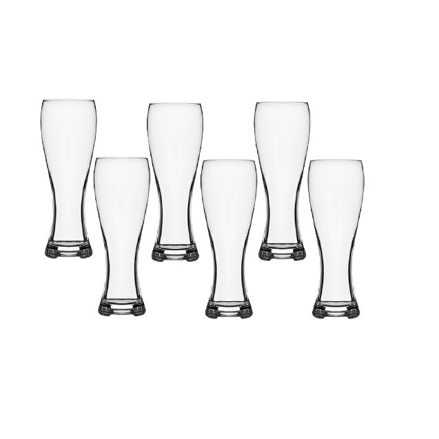 Set 6 halbe sticla de bere, Borgonovo, BOR013, 500 ml