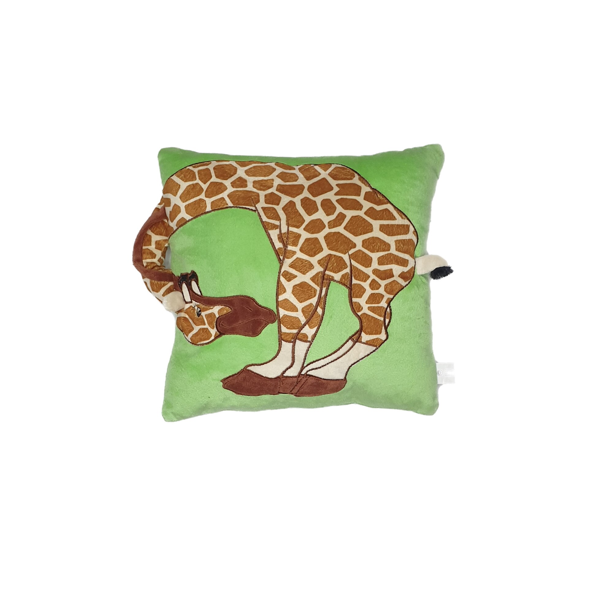 Perna decorativa animal maner 30 x 30 cm, Nichita Impex, girafa