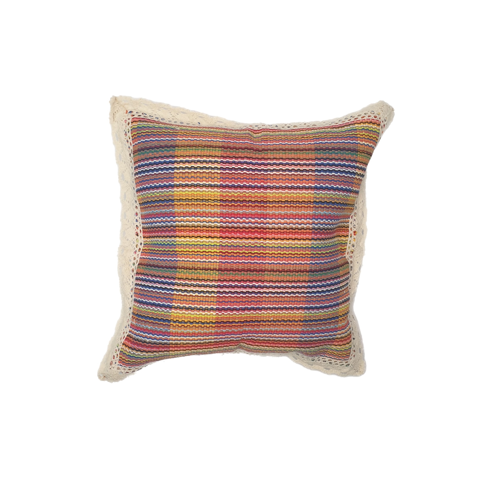 Perna decorativa dantela 43 x 43 cm, Nichita Impex, multicolor