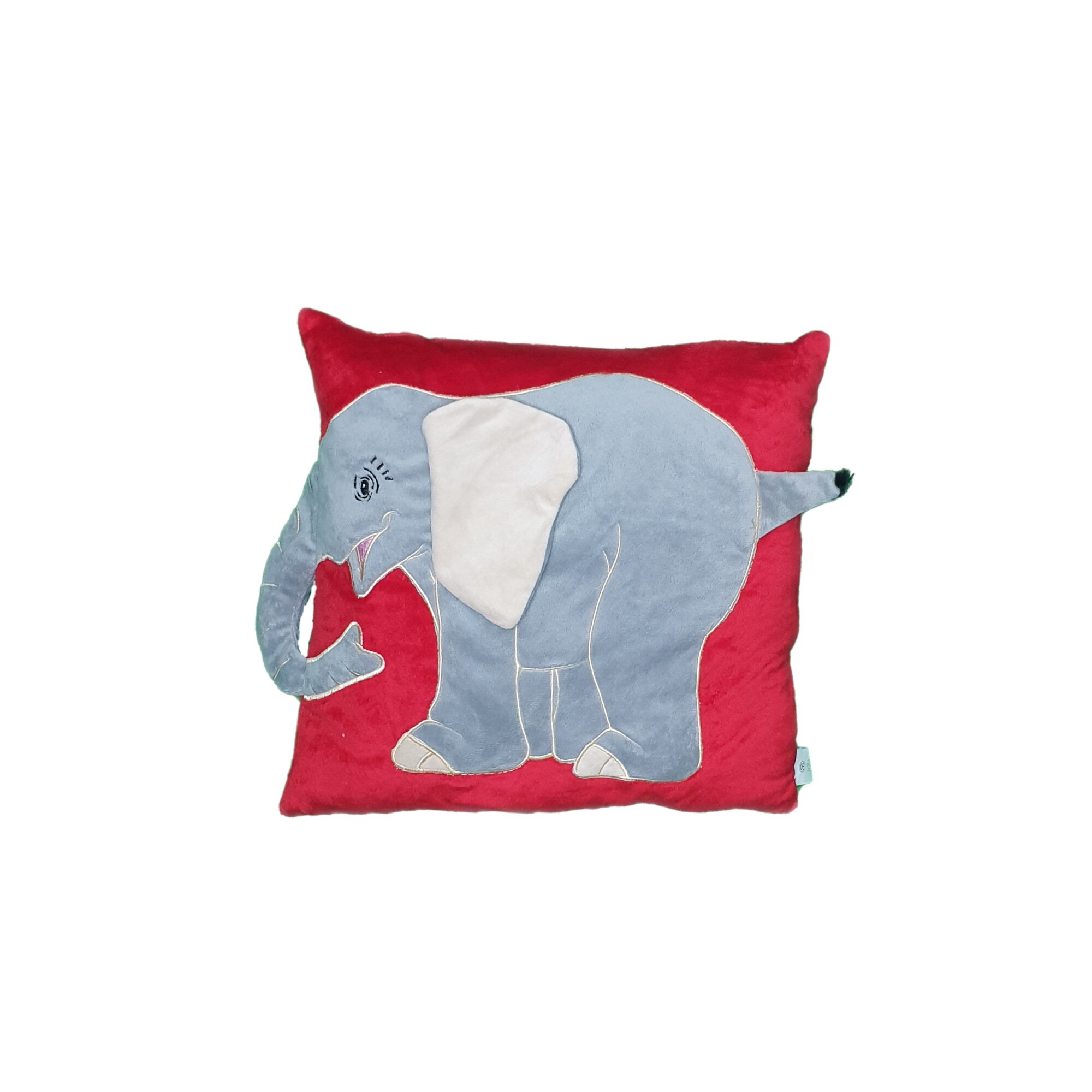 Perna decorativa animal maner 30 x 30 cm, Nichita Impex, elefant