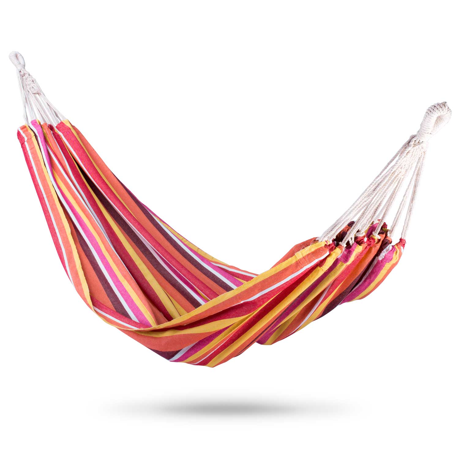 Hamac Malaga, pentru doua persoane, gradina sau curte, 220 x 160 cm, multicolor