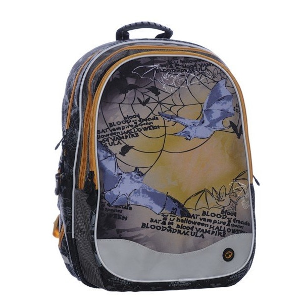 Rucsac Baieti, Bagmaster, EV 07 0 115 B, Maro, 3 Compartimente, 42.5 x 31 x 18 cm