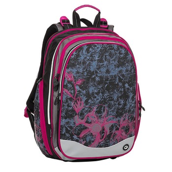 Rucsac Fete, Bagmaster, ELEMENT 8 A, Negru/Gri/Roz, 4 Compartimente, 42 x 29 x 23 cm Rucsac Fete, Bagmaster, ELEMENT 8 A, Negru/Gri/Roz, 4 Compartimente, 42 x 29 x 23 cm