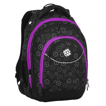 Rucsac Fete, Bagmaster, ENERGY 8 C, Negru/Gri/Roz, 3 Compartimente, 47 x 33 x 26 cm Rucsac Fete, Bagmaster, ENERGY 8 C, Negru/Gri/Roz, 3 Compartimente, 47 x 33 x 26 cm