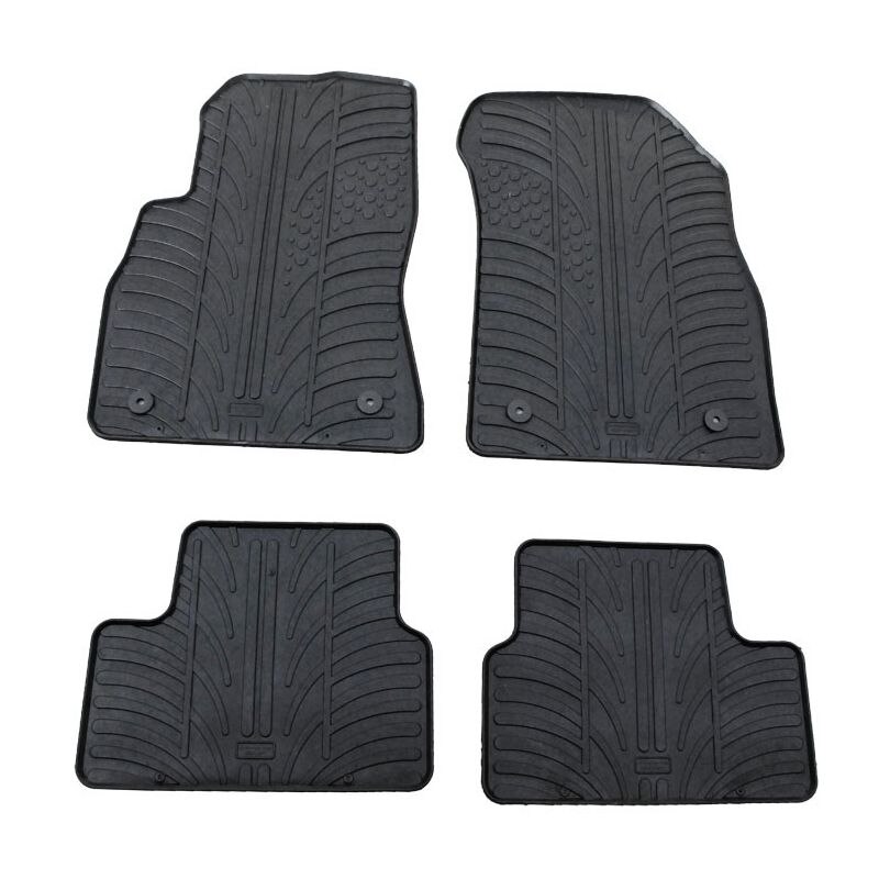Set covorase Gledring Slovenia, cauciuc, pentru Chevrolet Cruze 2009-2014, negru, 4 buc