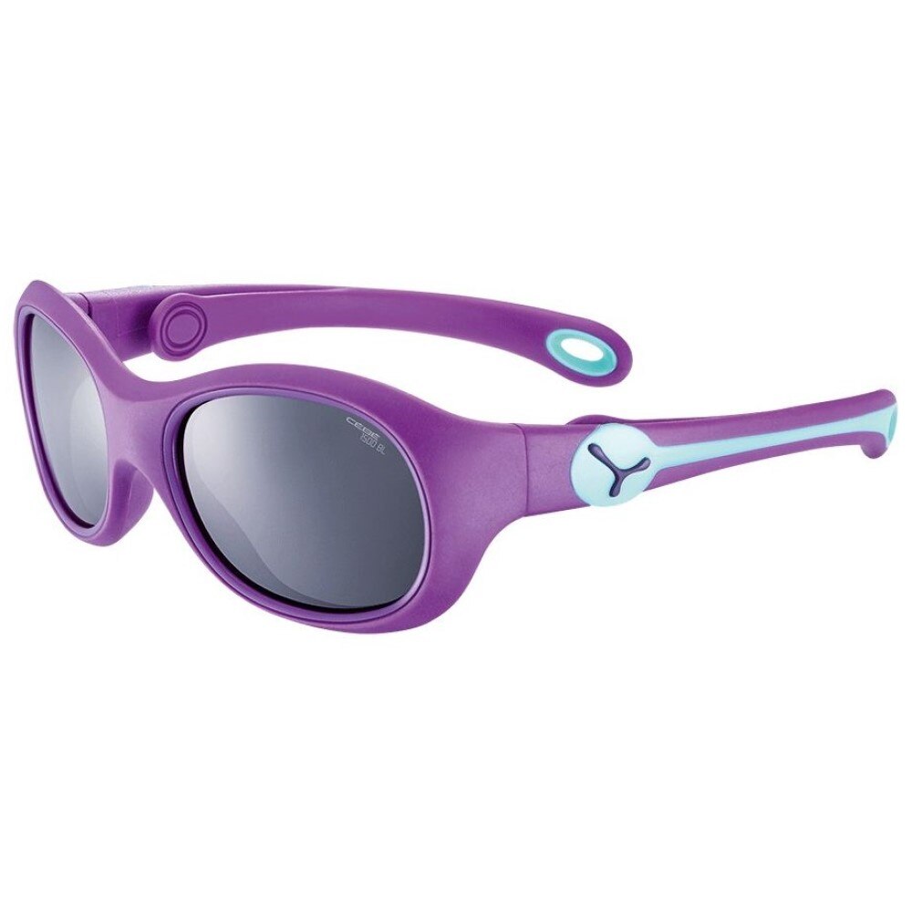 Ochelari de soare copii Cebe S'mile, Mov Mat/Turquoise