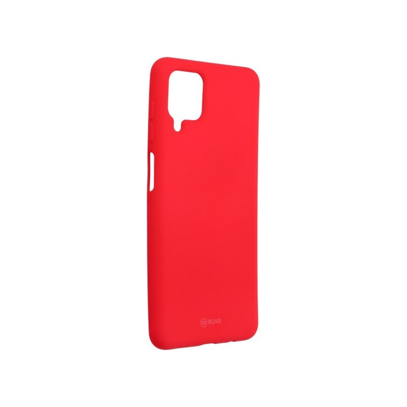 Husa Spate Silicon Roar Jelly Compatibila Cu Samsung A12, Hot Pink