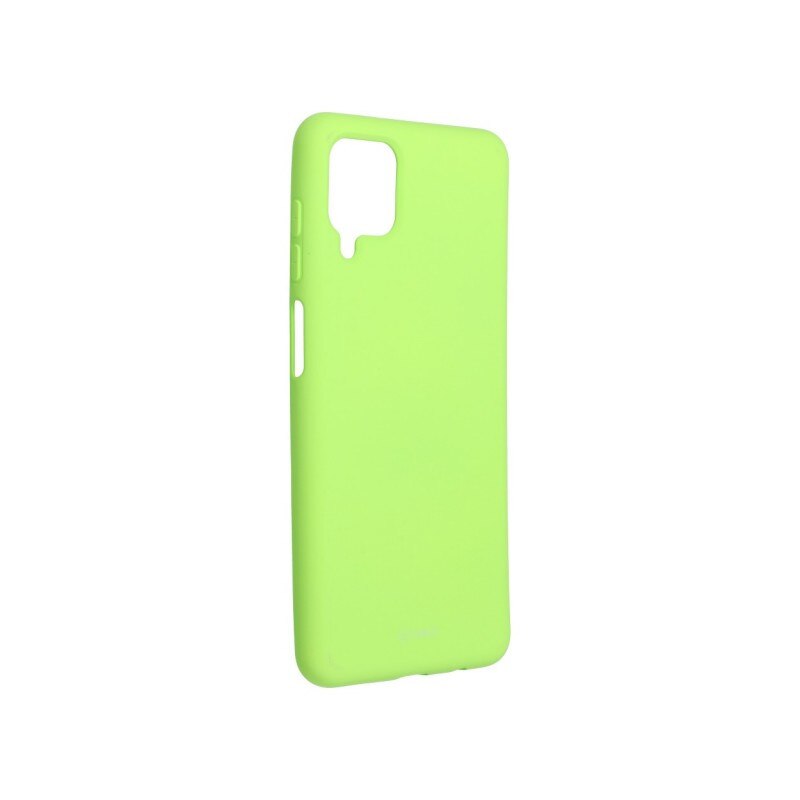 Husa Spate Silicon Roar Jelly Compatibila Cu Samsung A12, Verde Lime