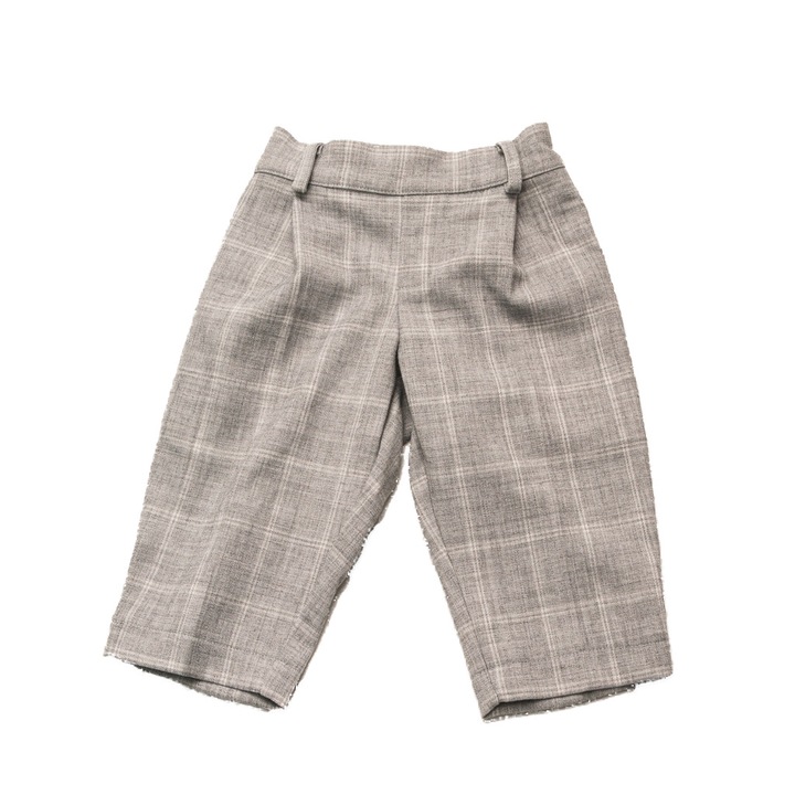 Pantaloni pentru baieti, Moon, din bumbac, gri