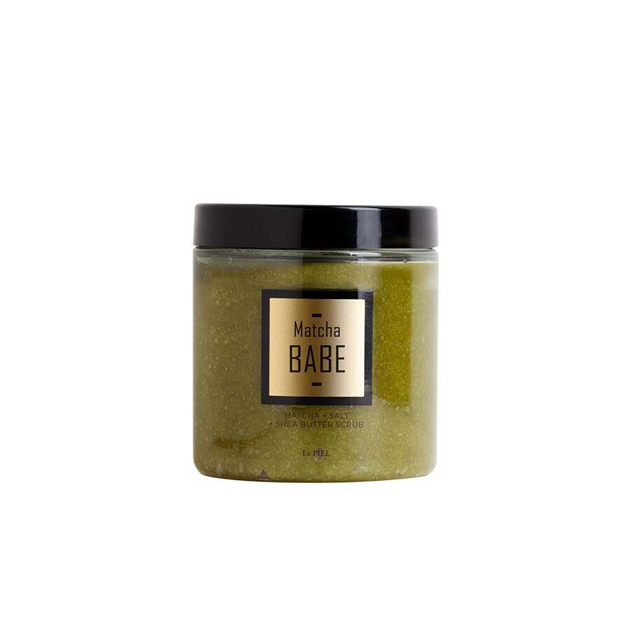 Scrub de corp, La PIEL, Matcha BABE, Extract de ceai verde, 350 g