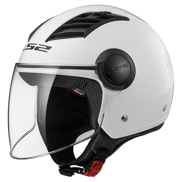 Casca moto LS2, Of562 Airflow Long, Policarbonat, Alb