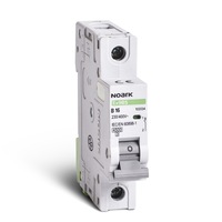 Siguranta electrica automata modulara Noark 102034, 1P, 1 modul, curba de declansare B, capacitate de rupere 4,5kA, 16A